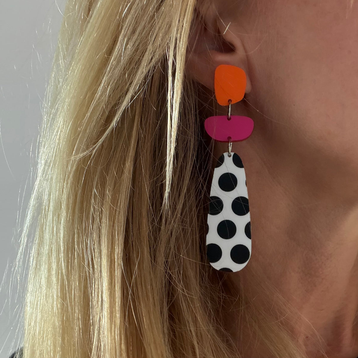 Colourful Statement Earrings