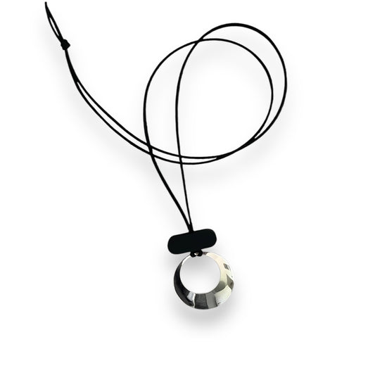 Silver Statement Pendant Necklace