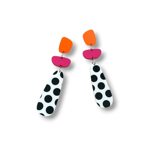 Colourful Statement Earrings